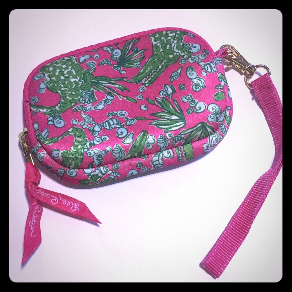 🐊Lilly Pulitzer Later Gator Tech Case/Wristlet